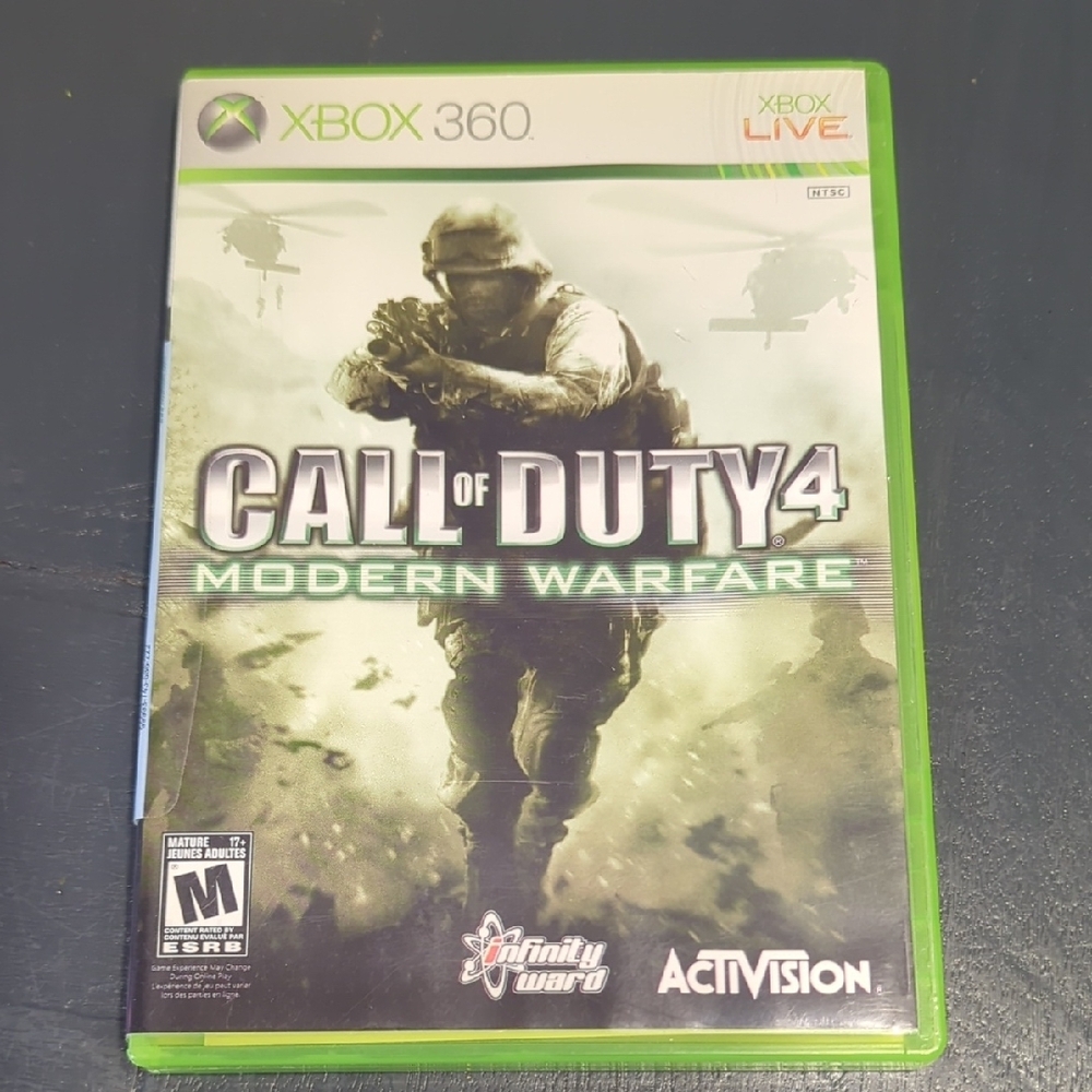 Call of Duty 4: Modern Warfare - Xbox 360 Game by